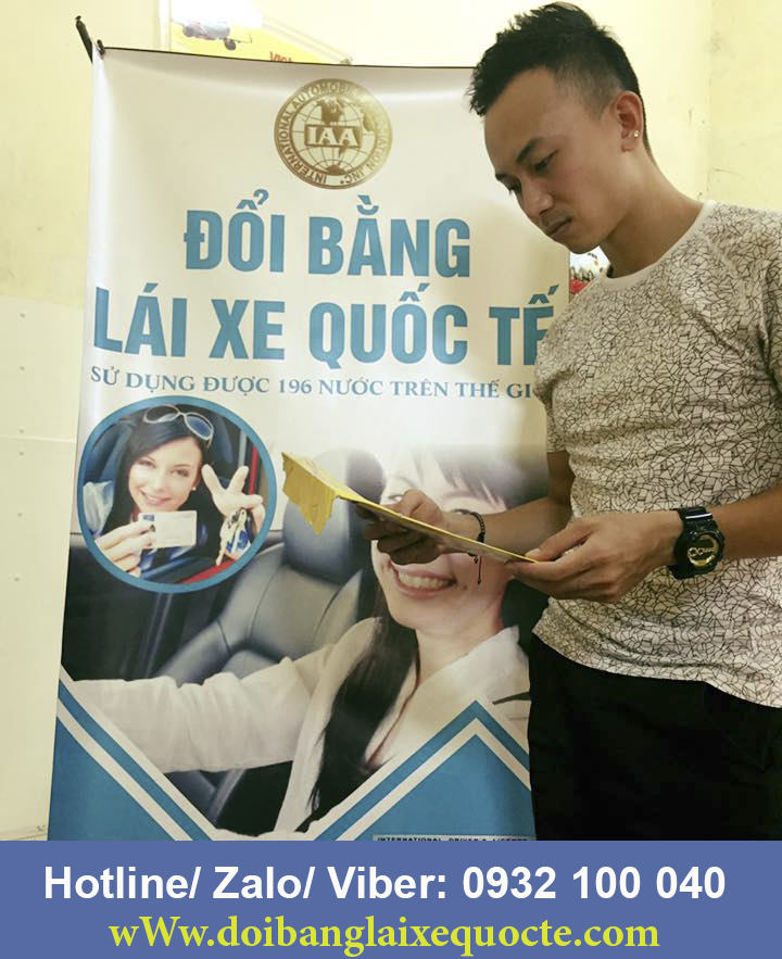Đổi giấy phép lái xe quốc tế tại Thành Phố Hồ Chí Minh