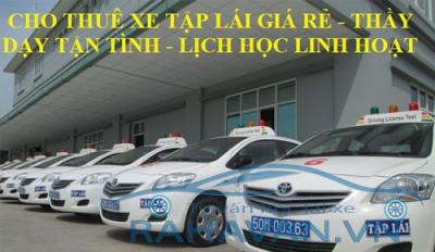 Dich vụ thuê xe tập lái tại Khánh Hòa giá rẻ